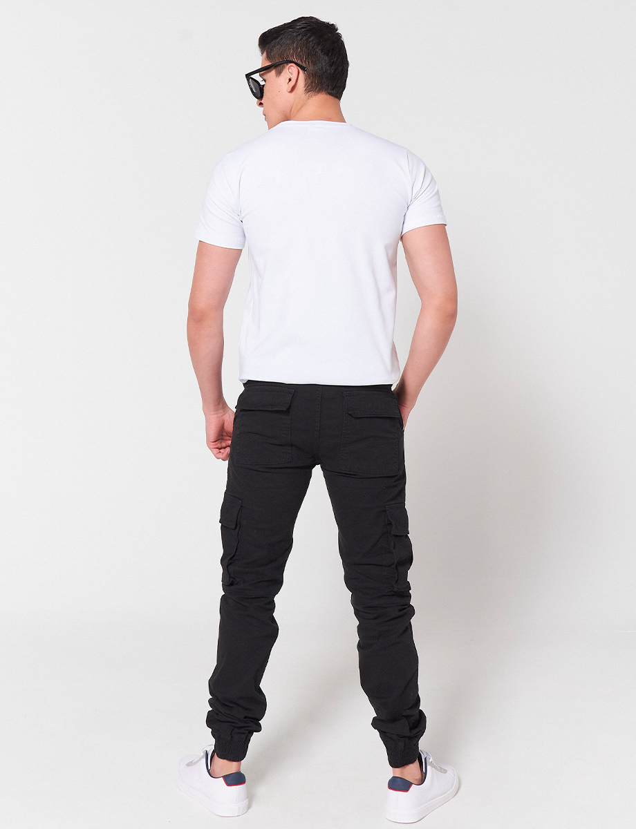 Pantalón Cargo Negro