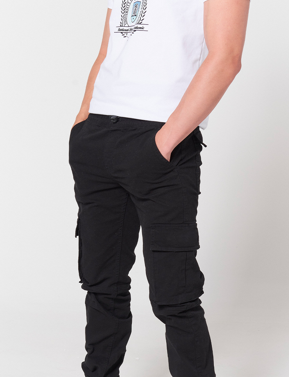 Pantalón Cargo Negro