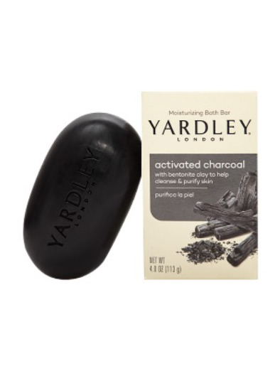 Jabón en Barra Activated Charcoal 120gr | Yardley