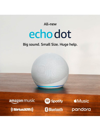 Parlante Inteligente Echo Dot 5ta Generación Blanco | <em class="search-results-highlight">Amazon</em>