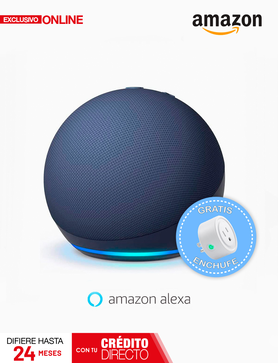 Parlante Inteligente Echo Dot 5ta Generación Azul | <em class="search-results-highlight">Amazon</em>