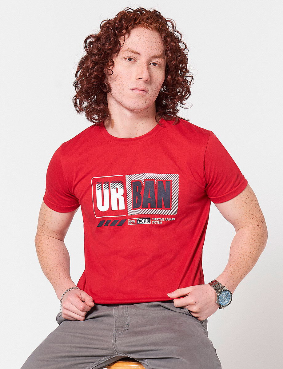 Camiseta Urban Roja