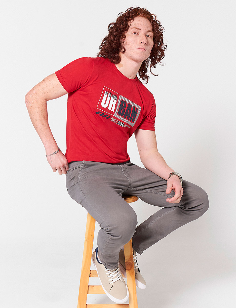 Camiseta Urban Roja