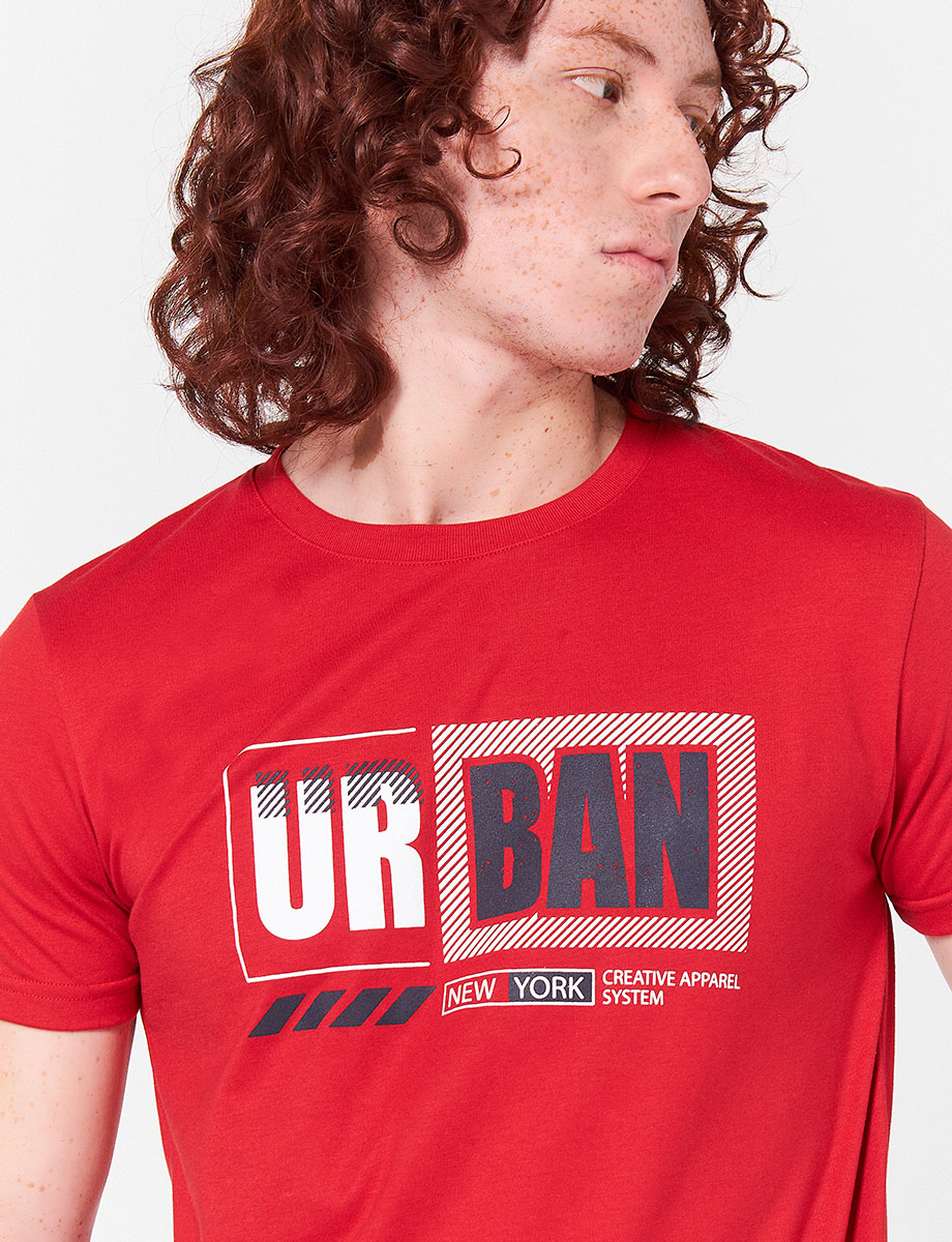 Camiseta Urban Roja