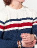 Sweater Bloque Azul Marino