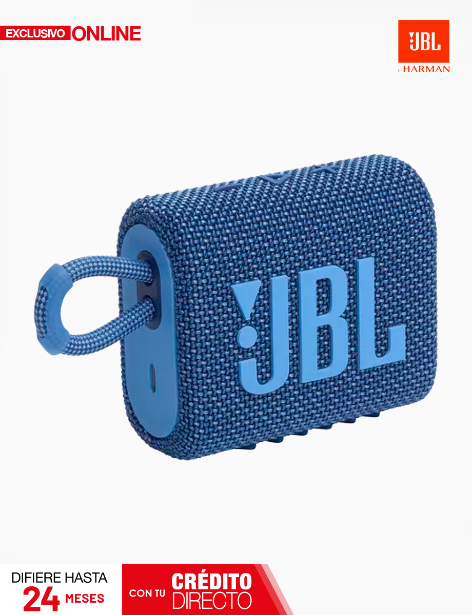 Parlante Go 3 Eco Azul | JBL