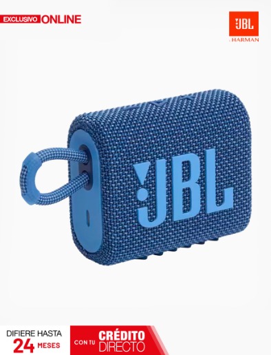 Parlante Go 3 Eco Azul  | JBL