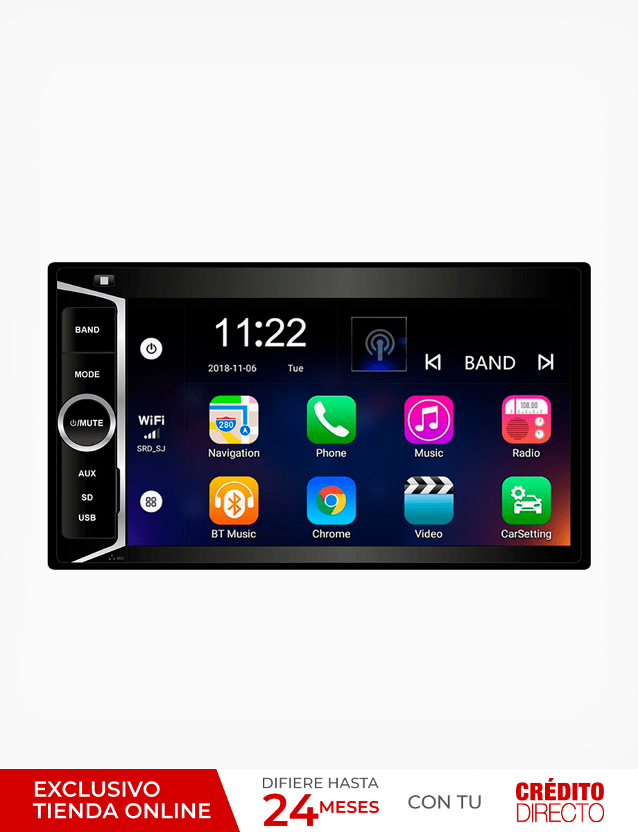 Radio para Carro con Pantalla LCD de 6,5" | One