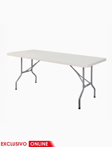 Mesa Plegable Blanco | One