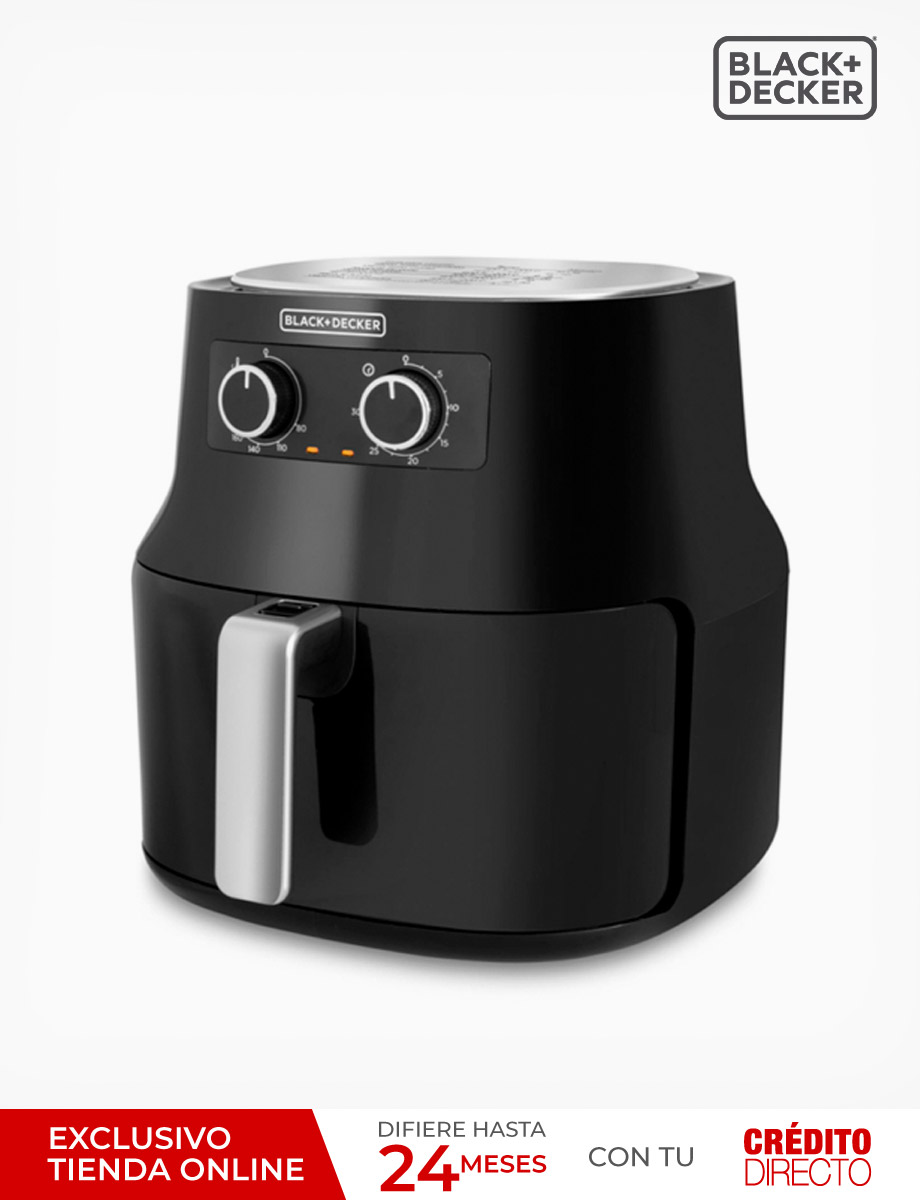 Freidora de Aire de 4,5 Lt Negra | Black+Decker
