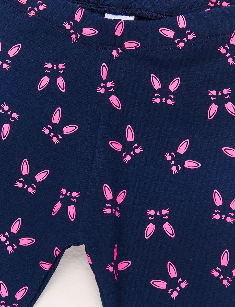 Lycra Estampada Azul