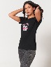 Camiseta Baby Girl Negra