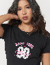 Camiseta Baby Girl Negra