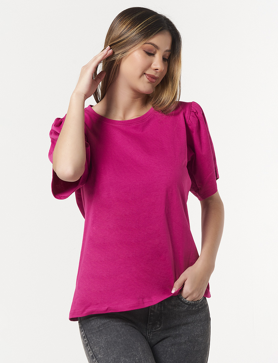 Camiseta Unicolor Llana