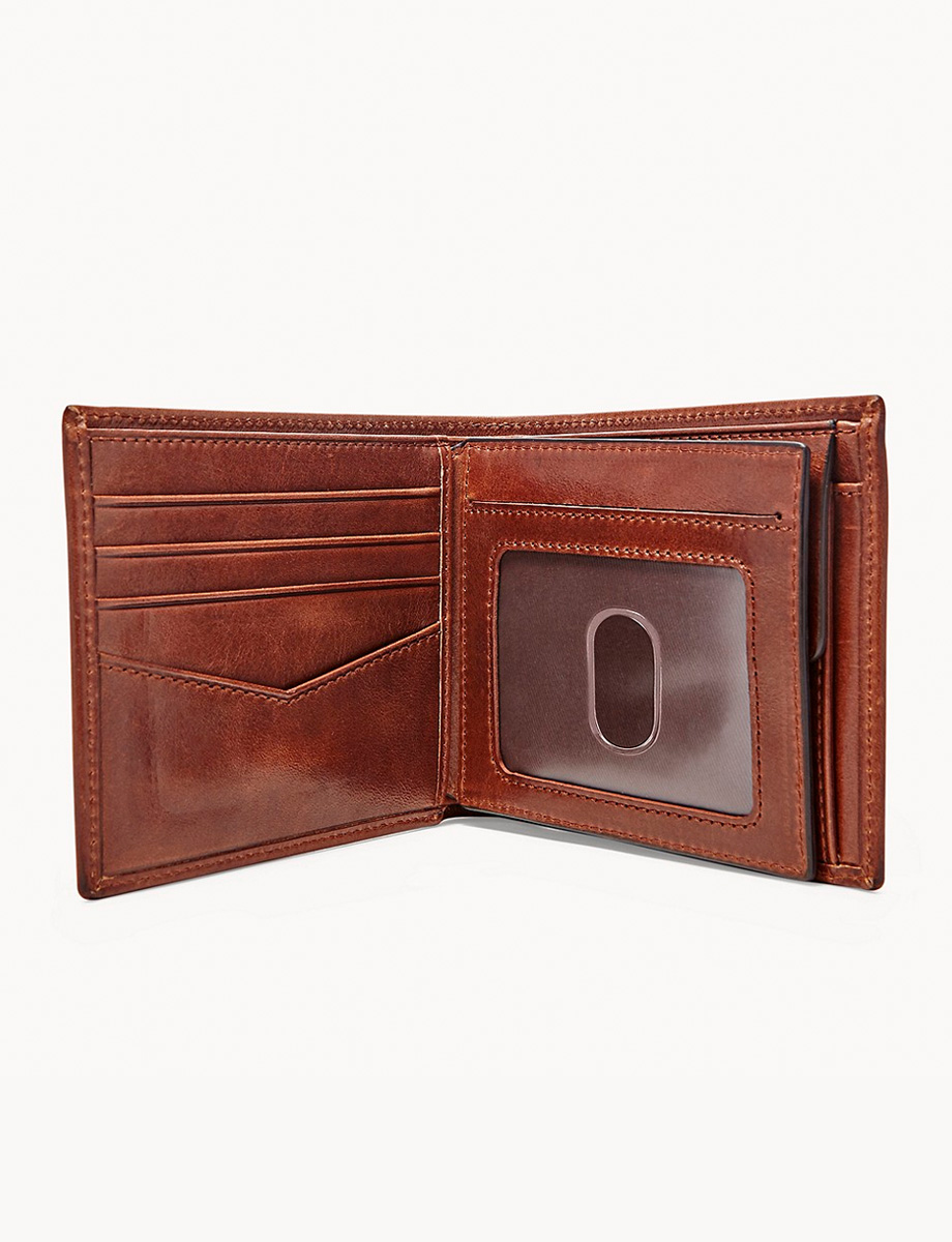 Billetera de Cuero Café | Fossil