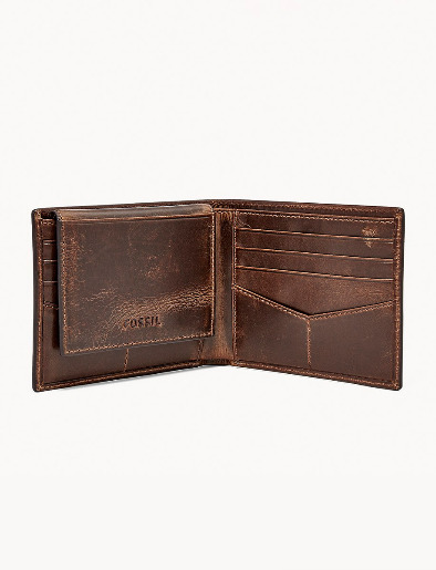 Billetera Café de Cuero | <em class="search-results-highlight">Fossil</em>