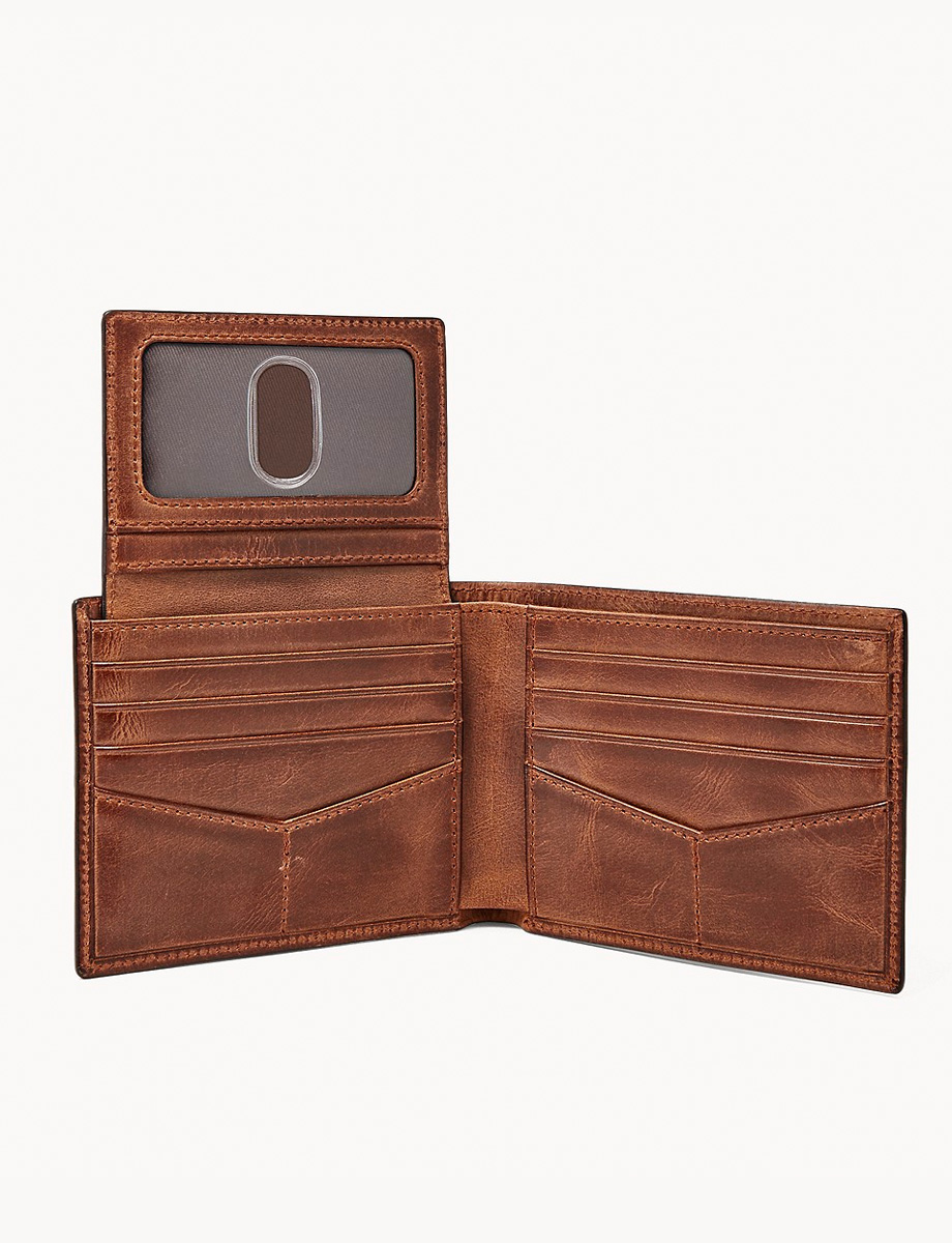 Billetera Café de Cuero | Fossil
