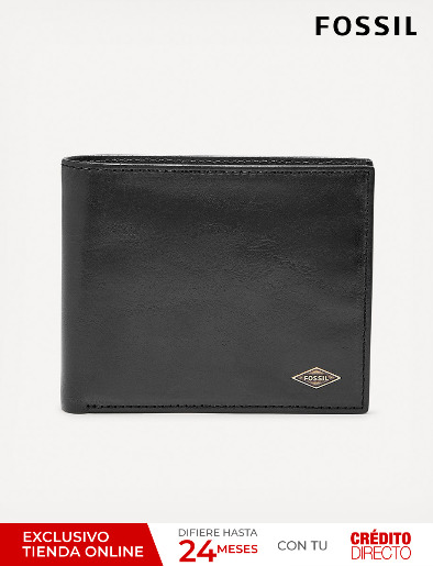 Billetera Casual Negro | <em class="search-results-highlight">Fossil</em>