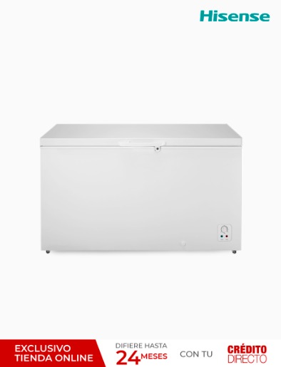 Congelador de 420 Litros Blanco | Hisense