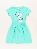 Vestido Estampado Verde menta