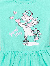 Vestido Estampado Verde menta