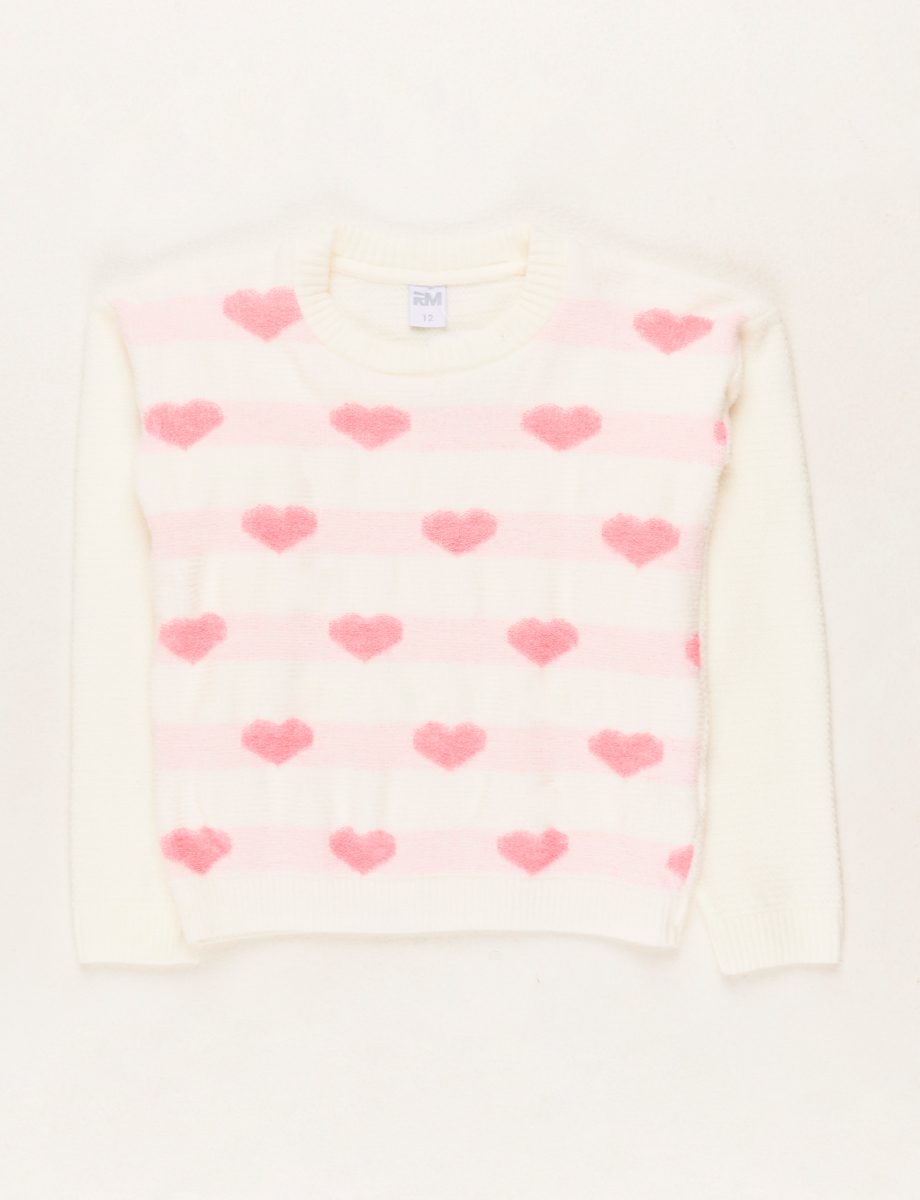 Sweater Corazón Crudo
