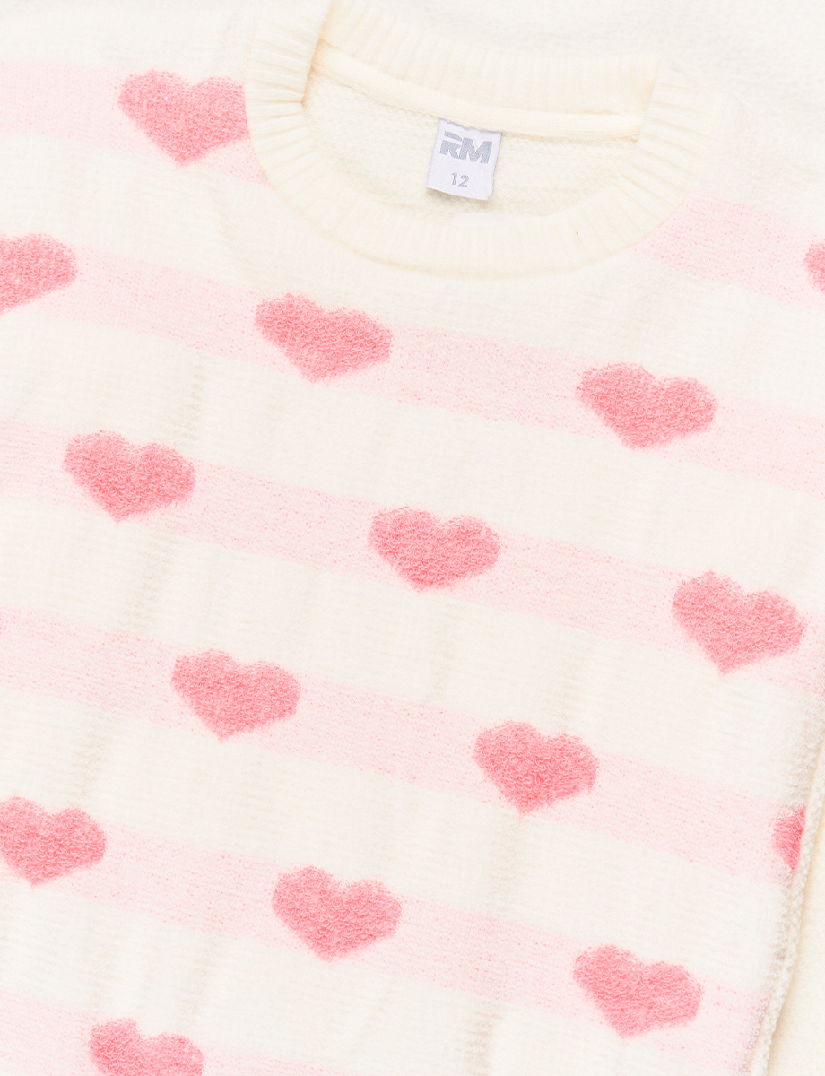 Sweater Corazón Crudo