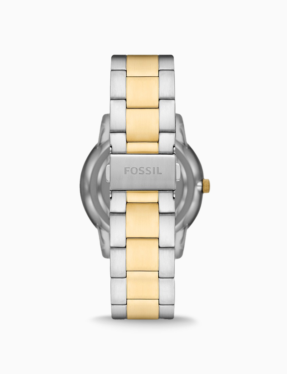 Reloj Neutra en Acero Inoxidable Dorado/Plata | Fossil
