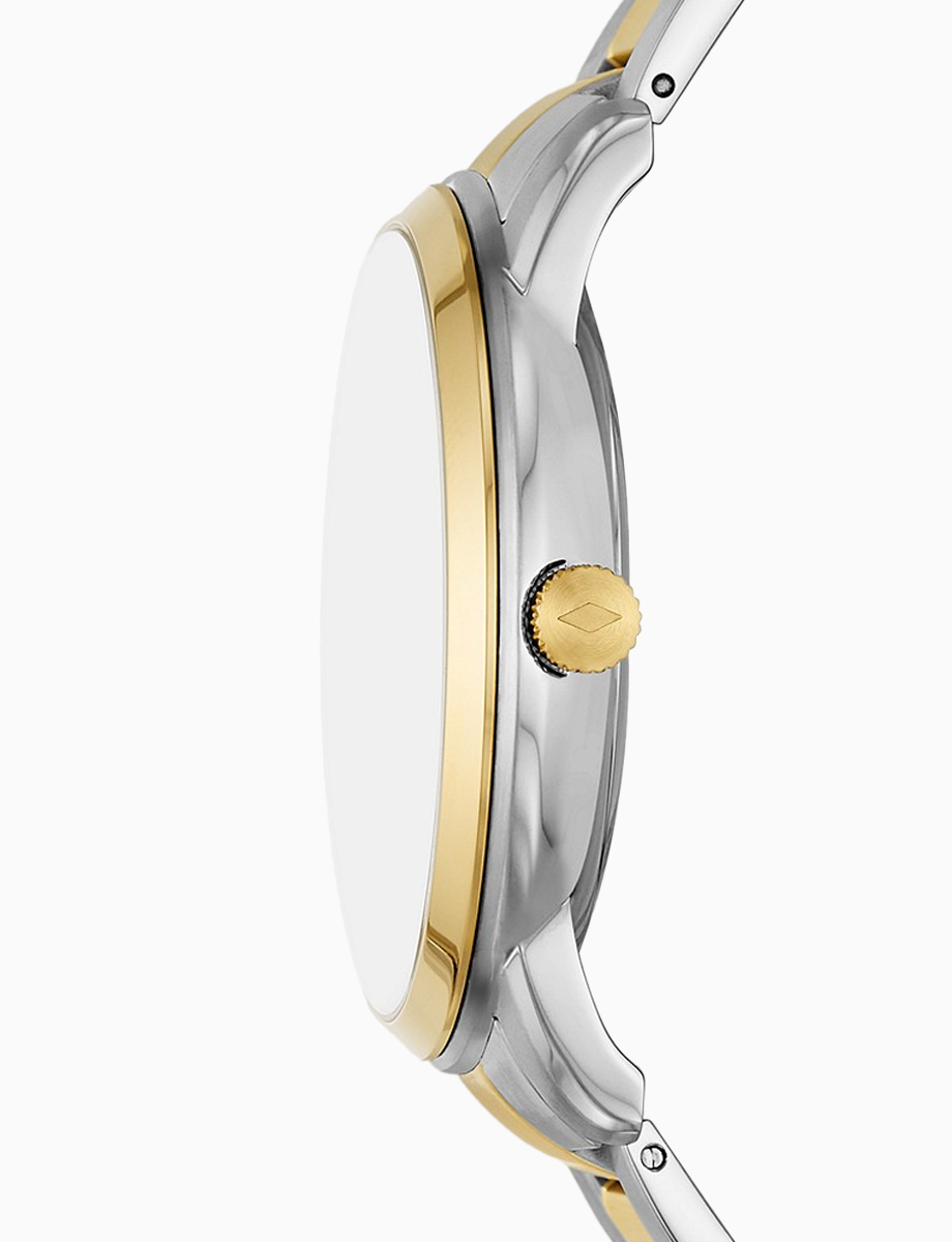 Reloj Neutra en Acero Inoxidable Dorado/Plata | Fossil