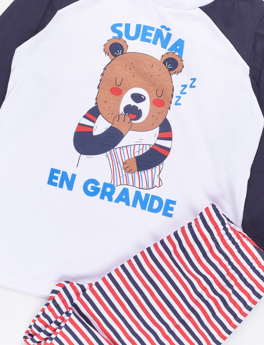 Pijama Buzo Azul Oscuro
