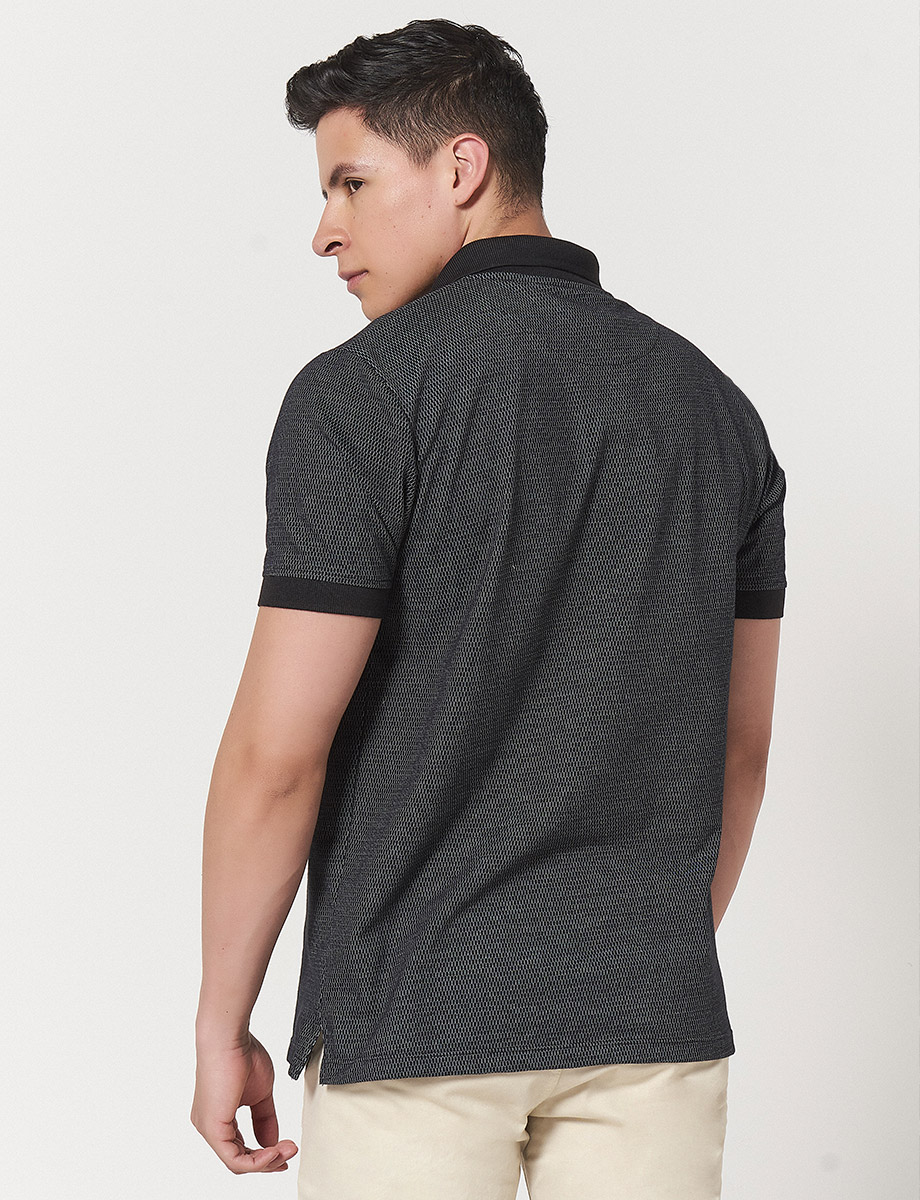 Camiseta Polo Negra