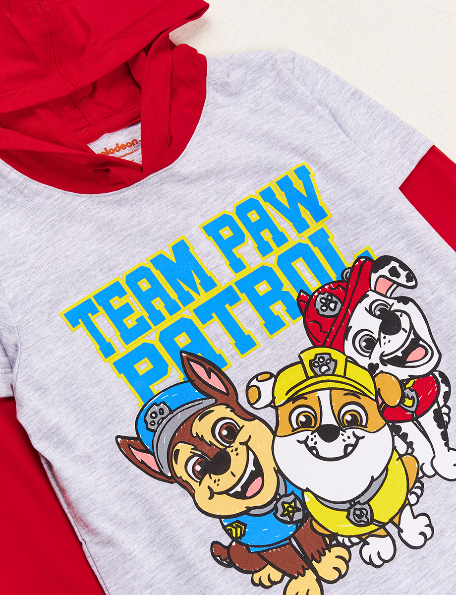 Buzo Paw Patrol jaspeado Claro
