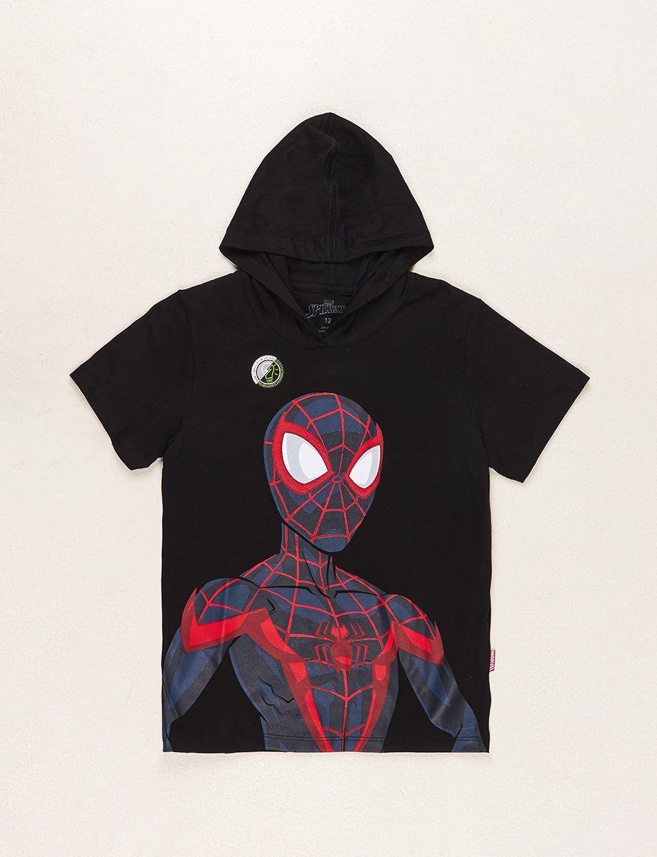 Camiseta Spiderman Negro