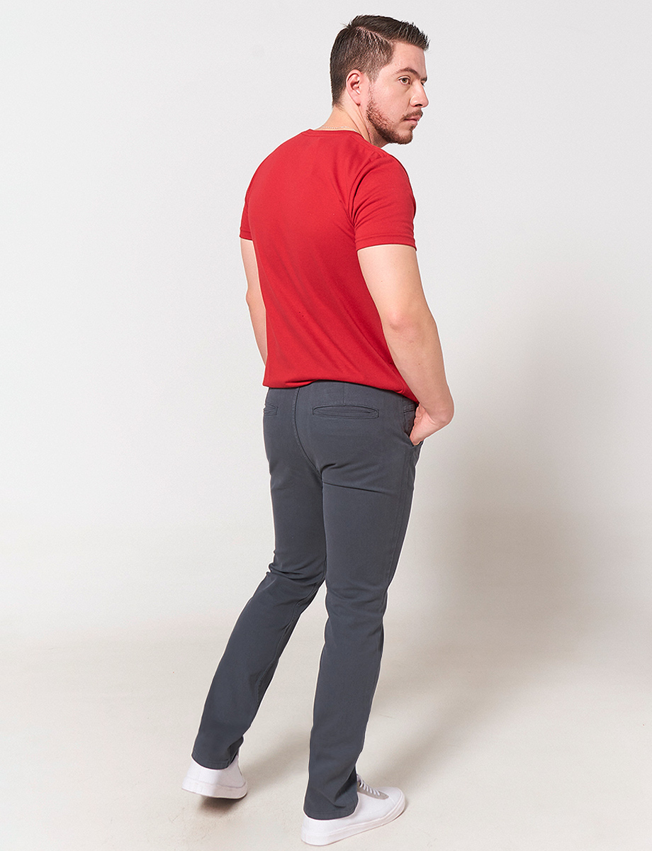 Pantalón Chino Gris