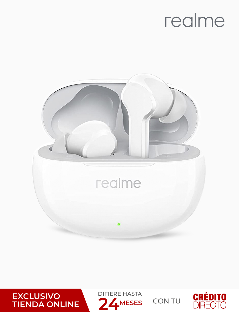 Audífonos Inalámbricos Buds T100 Blanco | Realme