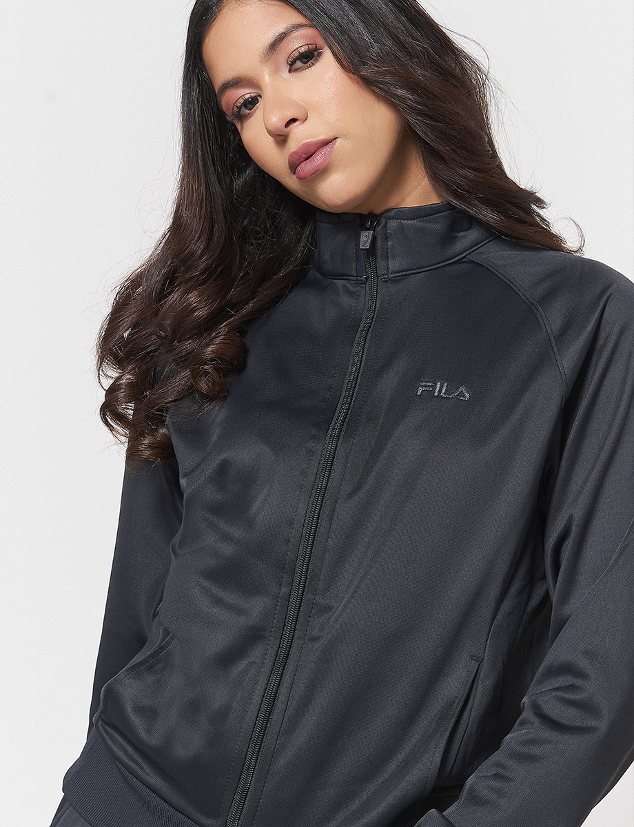 Calentador Chompa+ Pantalón Negro Fila