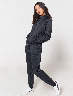 Calentador Chompa+ Pantalón Negro Fila