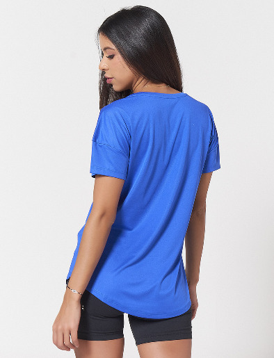 Camiseta Licrada Azul