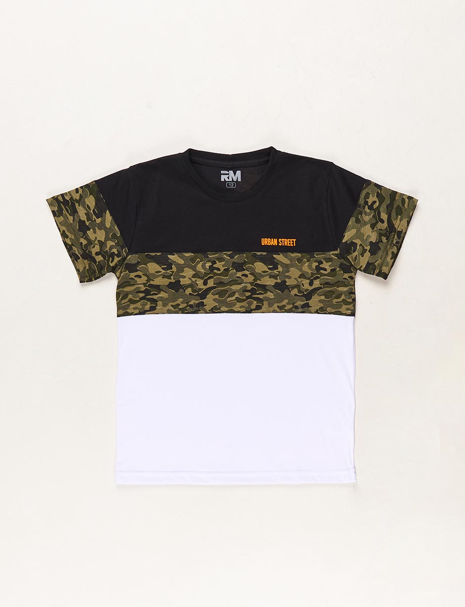 Camiseta Bloque de color Urban Street