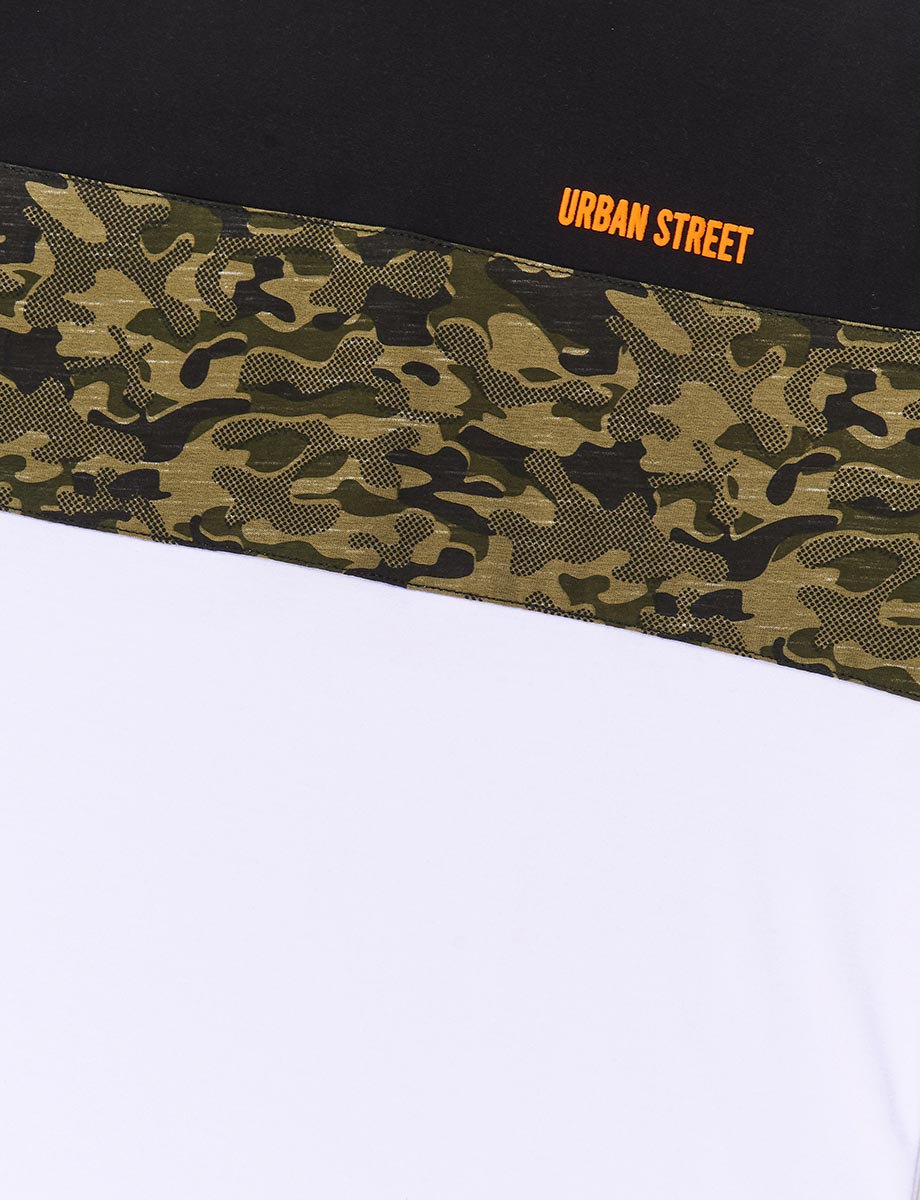 Camiseta Bloque de color Urban Street