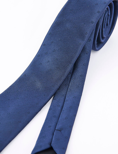 Set de Corbata Azul Oscuro
