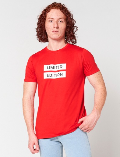 Camiseta Limited Edition Rojo