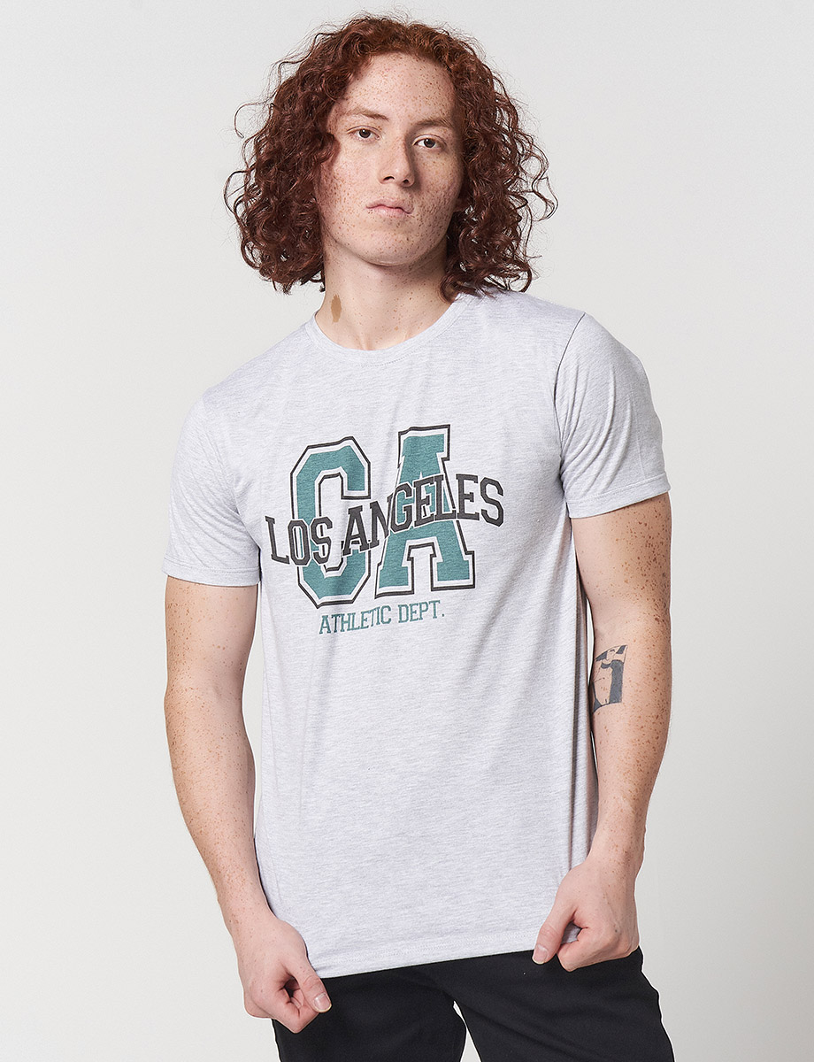 Camiseta Gris Claro