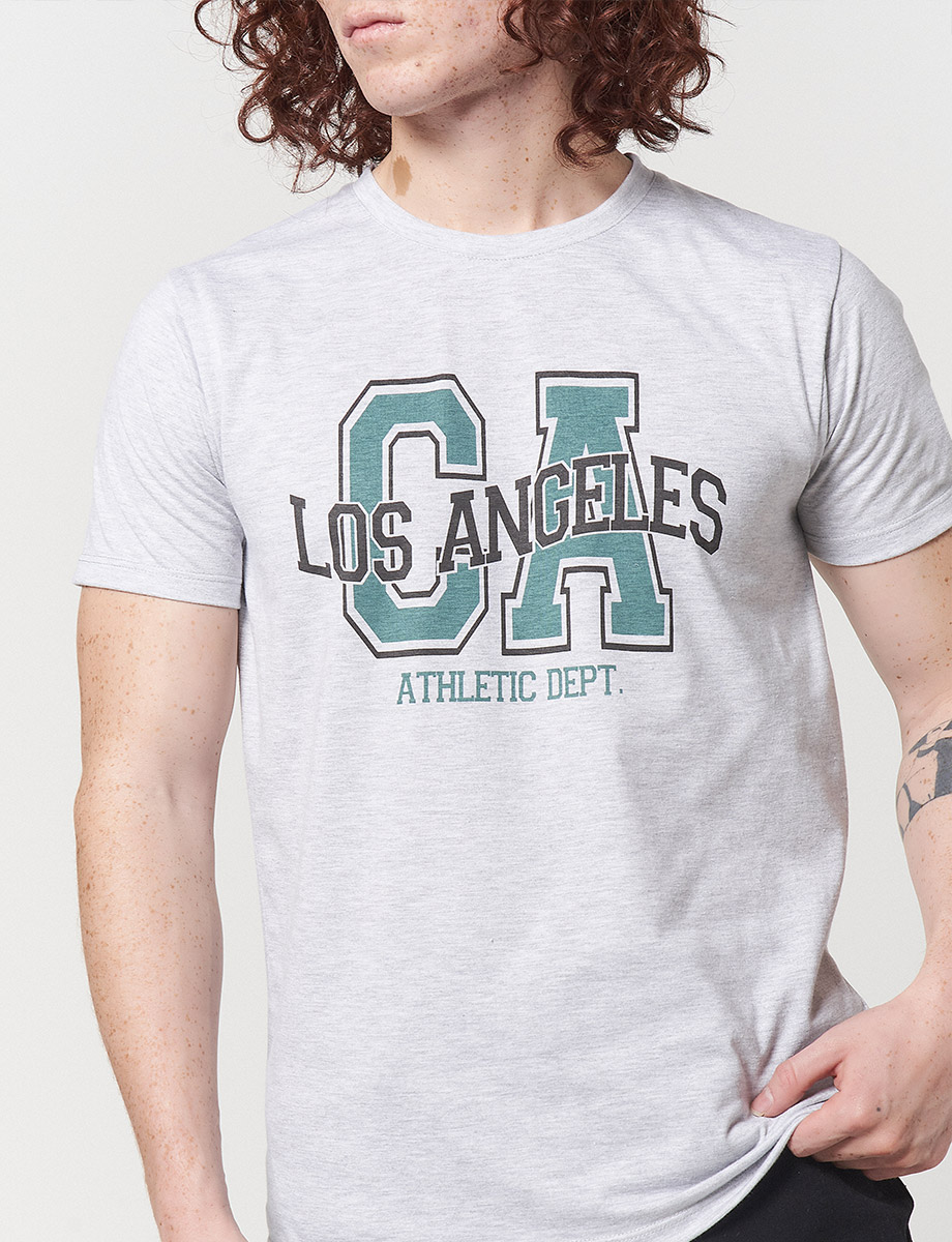 Camiseta Gris Claro