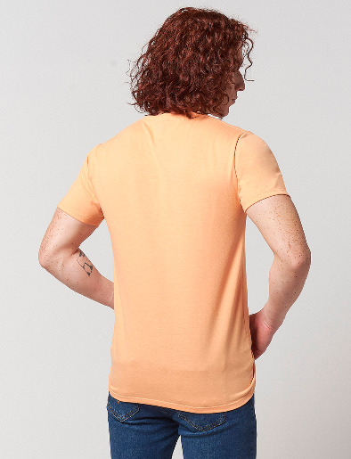 Camiseta Estampado Naranja