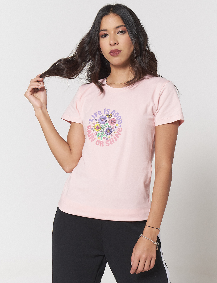 Camiseta Life Rosa | CAMISETAS Y POLOS | CAMISETAS Y POLOS | MODA ...