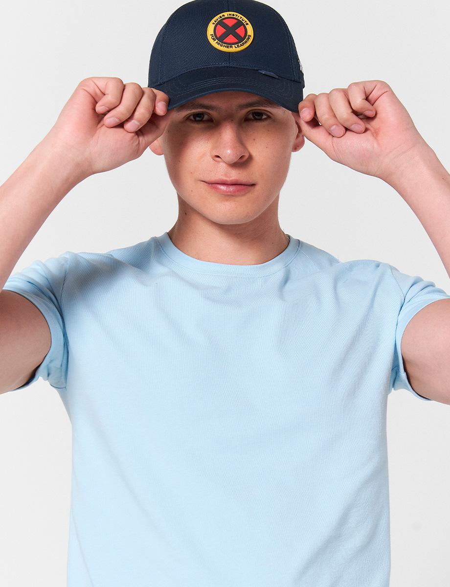 Camiseta Básica Celeste