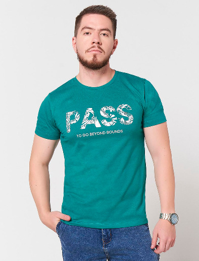 Camiseta Pass Turquesa