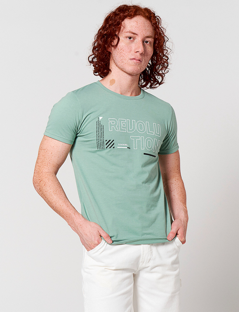 Camiseta Revolution Verde