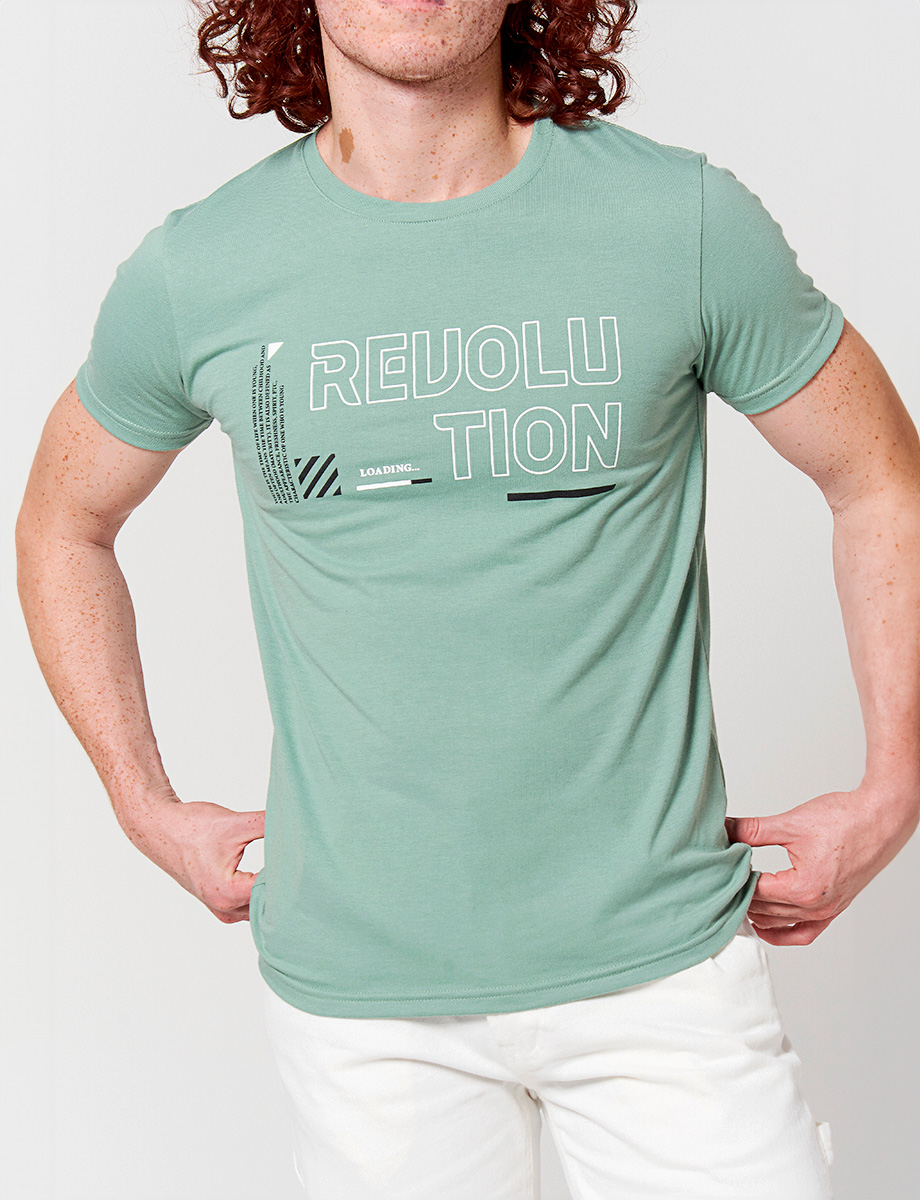 Camiseta Revolution Verde